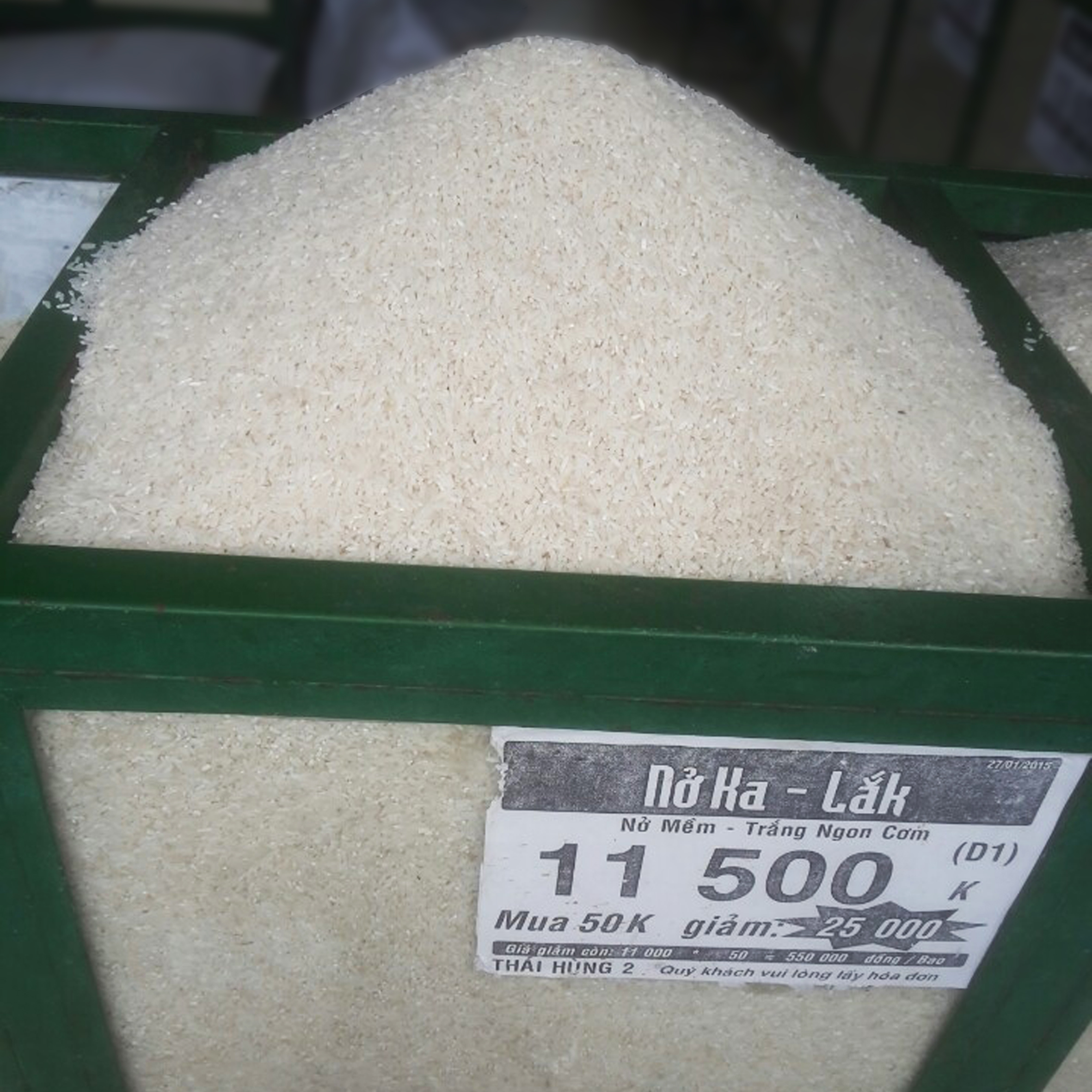 Gạo nở Ka-lắk - Hợp Tác Xã Lương Thực Thái Hùng